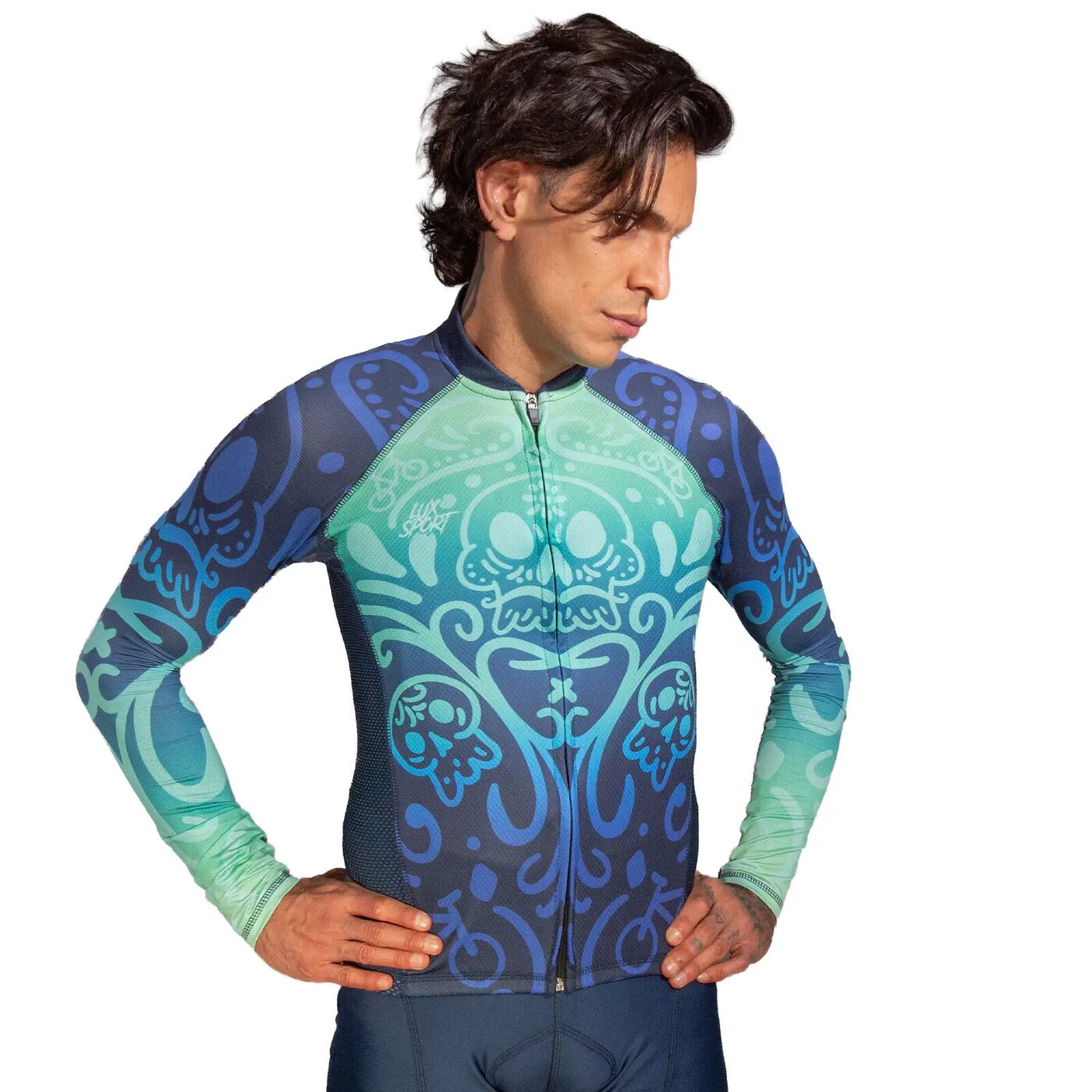 Jersey Calaverita manga larga, vista 3 de 3